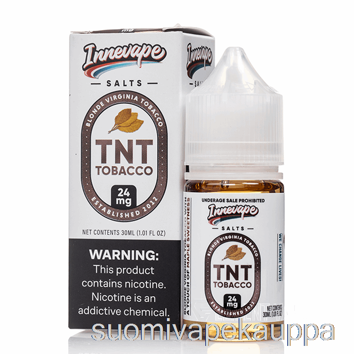 Vape Netistä Tnt Tupakkasuolat - Innevape E-nesteet - 30ml 24mg